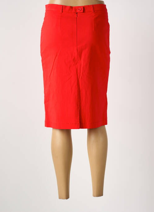 Fustă midi roșu GRIFFON femeie