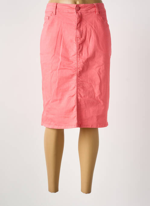 Fustă midi roz GRIFFON femeie