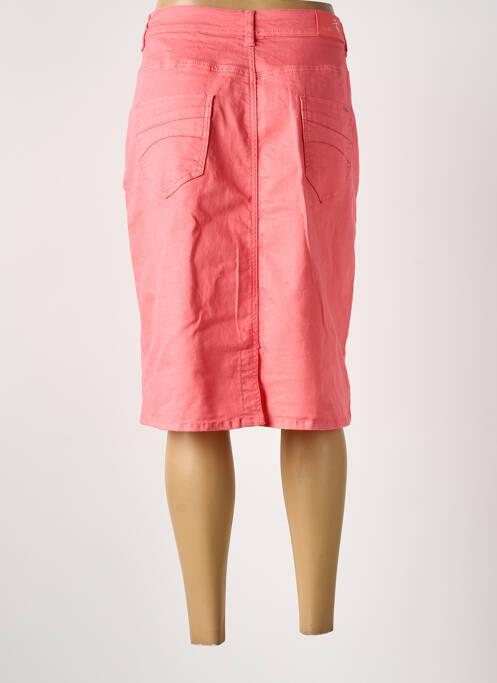 Fustă midi roz GRIFFON femeie