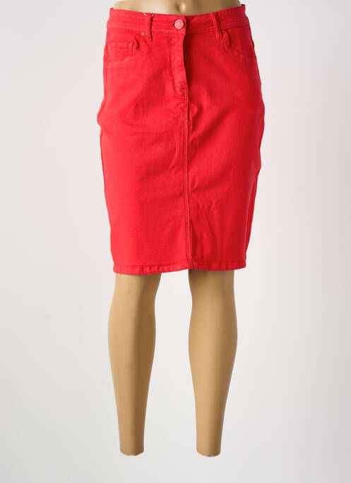 Fustă midi roșu GRIFFON femeie