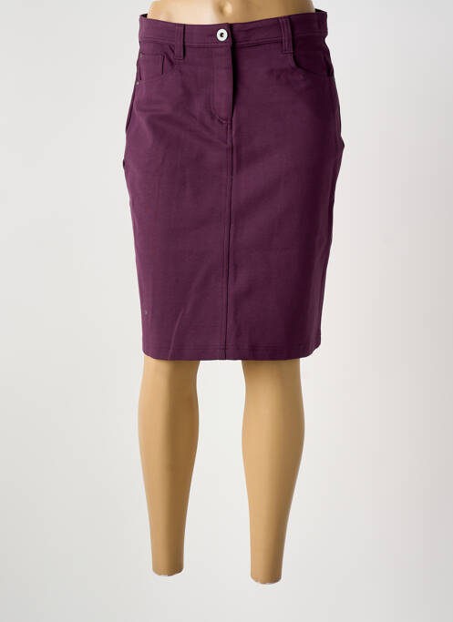 Fustă midi violet GRIFFON femeie