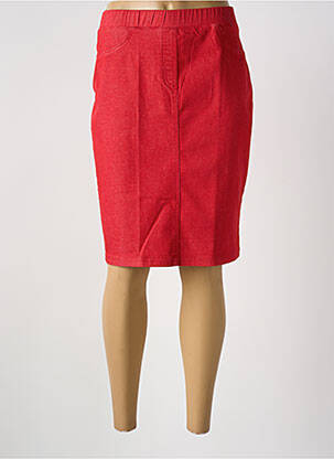 Fustă midi roșu CONCEPT K femeie