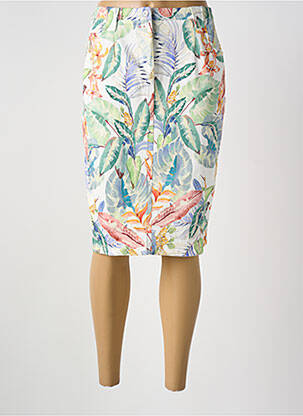 Fustă midi alb GUY DUBOUIS femeie