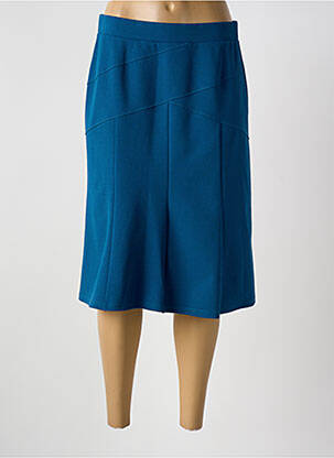 Fustă midi albastru GUY DUBOUIS femeie