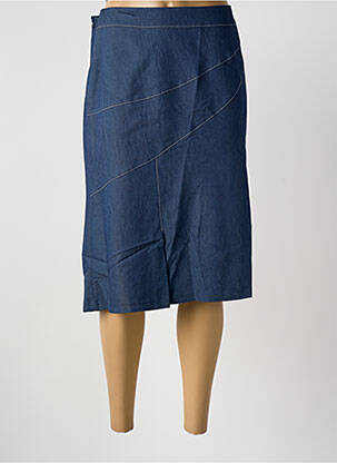 Fustă midi albastru GUY DUBOUIS femeie