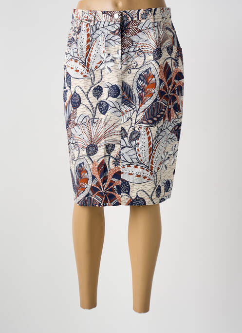 Fustă midi albastru MERI & ESCA femeie