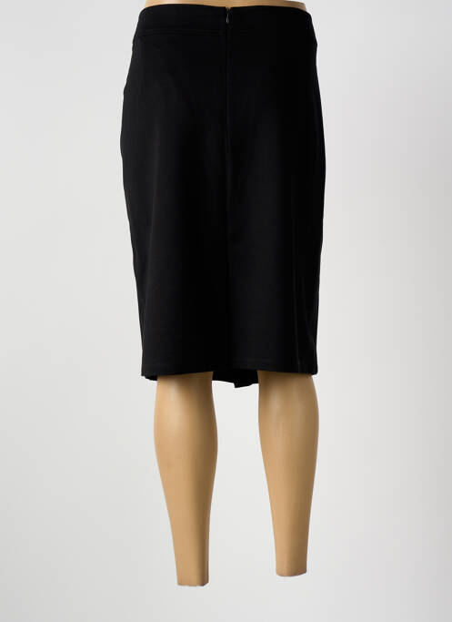 Fustă midi elasticitate negru GUY DUBOUIS femme