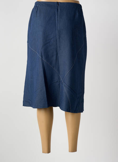 Fustă midi albastru GUY DUBOUIS femeie