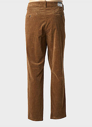 Pantalon chino buzunare maro ALBERTO bărbat