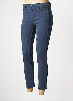 Pantalon slim albastru C'EST BEAU LA VIE femeie