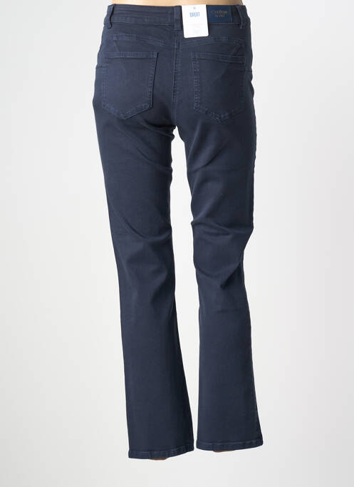 Blugi cu croială dreaptă elasticitate mărime normală albastru C'EST BEAU LA VIE femme