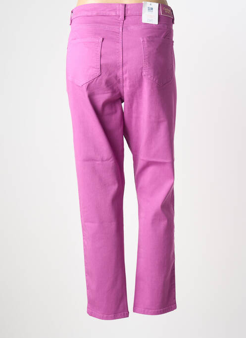 Pantalon slim violet C'EST BEAU LA VIE femeie