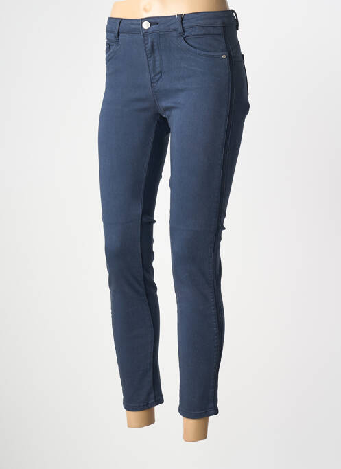 Pantalon slim albastru C'EST BEAU LA VIE femeie
