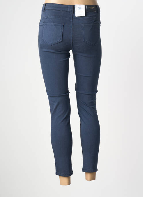 Pantalon slim albastru C'EST BEAU LA VIE femeie