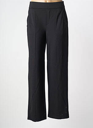 Pantalon drept elasticitate talie înaltă negru STREET ONE femeie