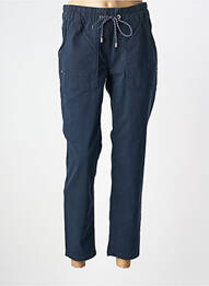 Pantalon 7/8 talie înaltă talie înaltă albastru CECIL femme