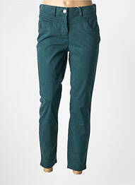 Pantalon 7/8 închidere cu fermoar sub clapetă cu nasturi mărime normală verde CECIL femme