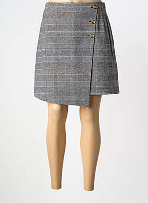 Fustă scurtă gri C'EST BEAU LA VIE femeie