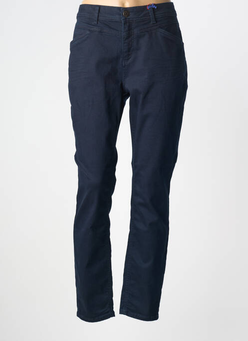 Pantalon slim albastru STREET ONE femeie