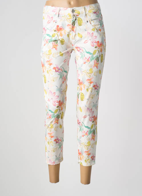 Pantalon 7/8 alb ANNA MONTANA femeie