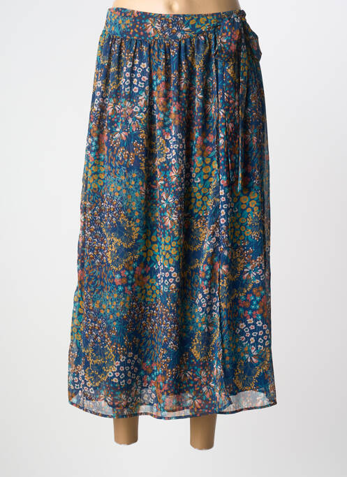 Fustă lungă albastru JULIE GUERLANDE femeie
