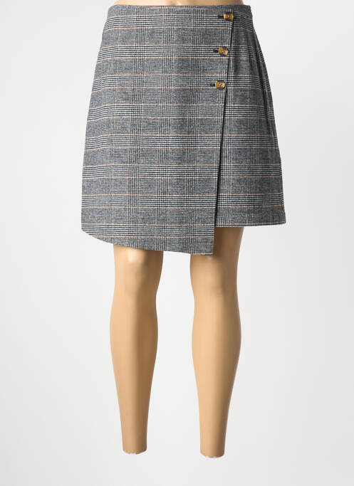 Fustă scurtă gri C'EST BEAU LA VIE femeie