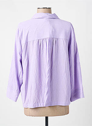 Cămașă țesătură crep mâneci 3/4 violet STREET ONE femeie