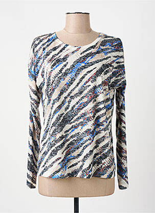 Tricou mâneci lungi mâneci lungi bej DIANE LAURY femeie