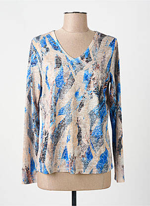 Tricou mâneci lungi mâneci lungi bej DIANE LAURY femeie