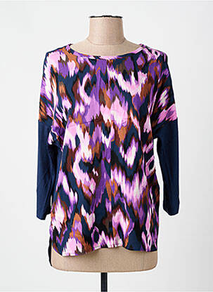 Tricou mâneci 3/4 mâneci 3/4 albastru STREET ONE femeie