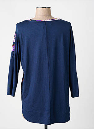 Tricou mâneci 3/4 mâneci 3/4 albastru STREET ONE femeie