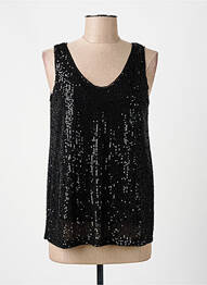 Top țesătură jersey fără mâneci negru STREET ONE femme