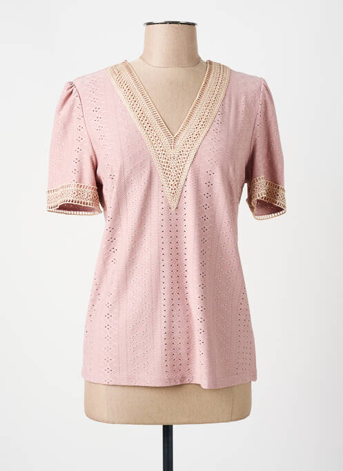 Tricou roz NARA femeie