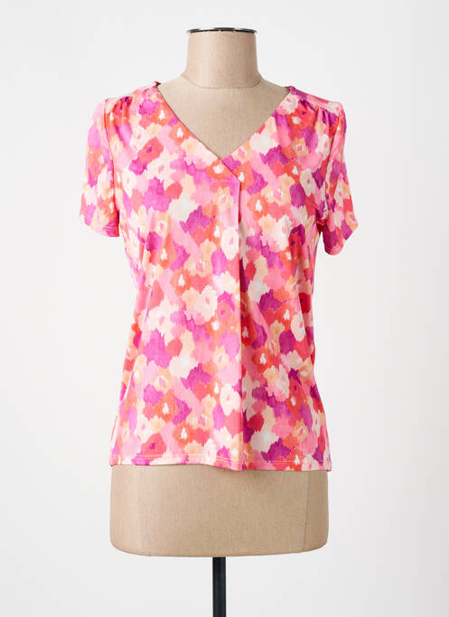 Tricou roz JULIE GUERLANDE femeie