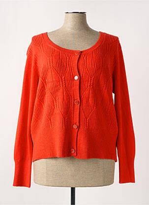 Vestă cu mâneci lungi portocaliu JULIE GUERLANDE femeie