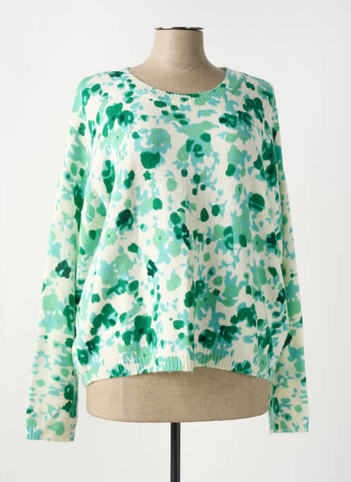 Pulover verde C'EST BEAU LA VIE femeie