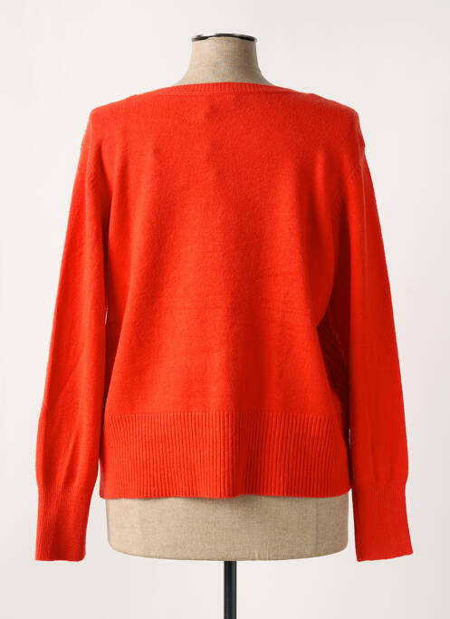 Vestă cu mâneci lungi strânsă pe partea de jos portocaliu JULIE GUERLANDE femme