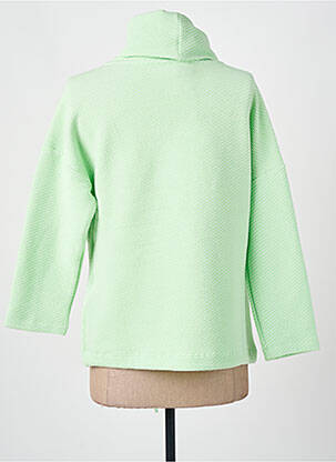 Pulover croială dreaptă mâneci 3/4 verde STREET ONE femeie