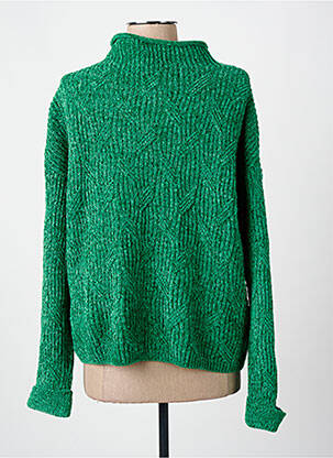 Pulover croială cambrată mâneci lungi verde STREET ONE femeie