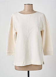 Pulover guler rotund mâneci 3/4 bej STREET ONE femme