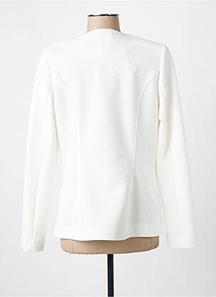 Jachete casual guler rotund alb BARBARA LEBEK femeie