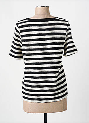 Tricou croială cambrată mâneci scurte negru STREET ONE femeie