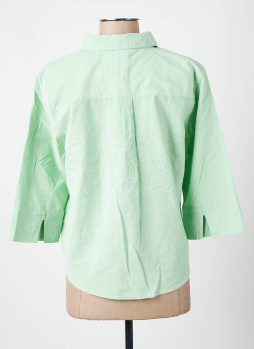 Cămașă croială cambrată mâneci 3/4 verde STREET ONE femme