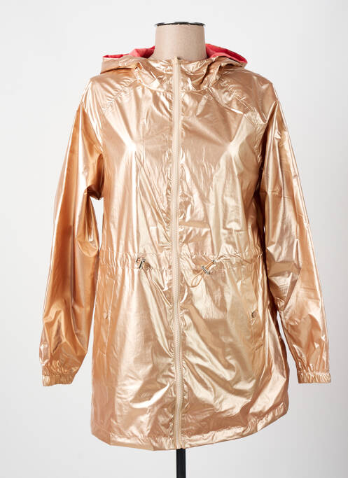 Impermeabil auriu C'EST BEAU LA VIE femeie