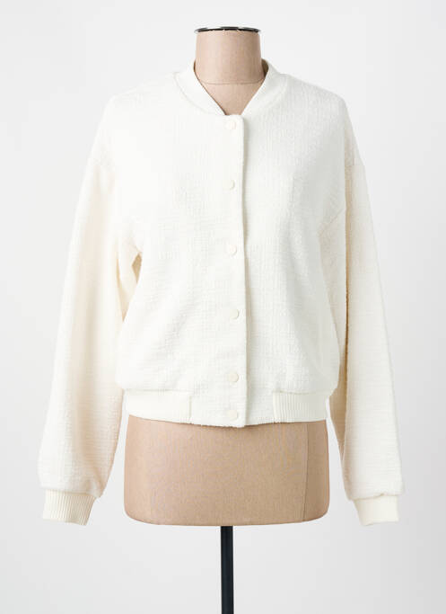 Jachete casual alb C'EST BEAU LA VIE femeie