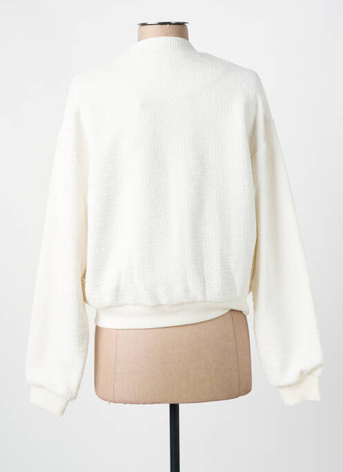 Jachete casual alb C'EST BEAU LA VIE femeie