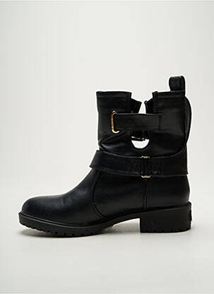 Botine/ghete material neted toc de 4 la 6 cm negru FRANCESCO MILANO femeie
