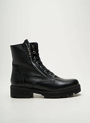 Botine/ghete material neted toc de 4 la 6 cm negru ÊTTÊ femeie