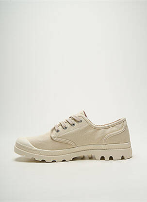 Adidași vârf rotund vârf rotund bej PALLADIUM bărbat