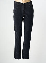 Pantalon drept elasticitate mărime normală albastru GUY DUBOUIS femme